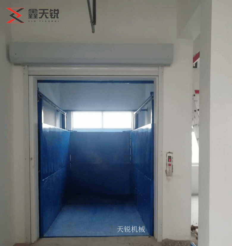 四川上货专用导轨式升降货梯